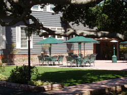 Harden Foundation The Patio Area