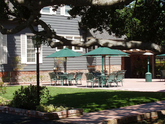 Harden Foundation Home Patio Area